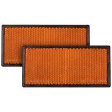Self-adhesive Yellow Reflector 55X105 2 Pcs