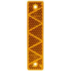 Rectangular Yellow Reflector 40X180