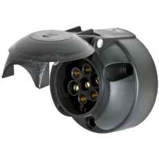 Socket Outlet 7-Pole Plastic
