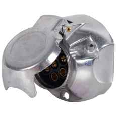 Socket Outlet 7-Pole Aluminium