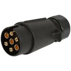 7-Pin Plastic Flat Connector Socket