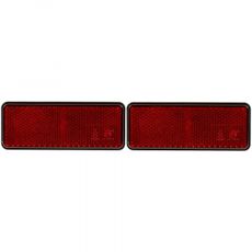 REFLECTIVE SELF-ADHESIVE RED 95X35 2PCS SERIES