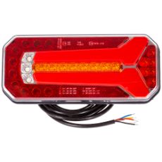 Taillight Led 12-24V Right Cable L 236 xW 104 xD 61,5mm