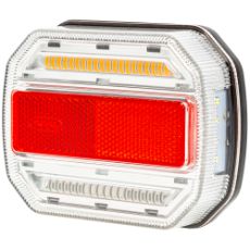 Rear Light Left 3-Function 12-24V