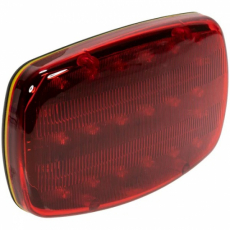 LED Rear and Warning Lamp Red Magnetic