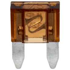 Flat Fuse Mini 7.5A Brown 10pcs