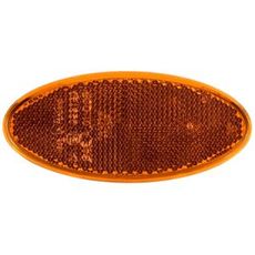 Reflector Oval Yellow Talmu 100X45.2 (Unpackaged)