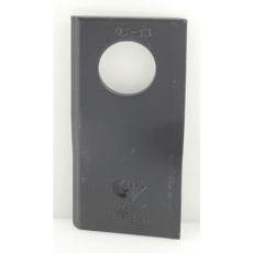 Right mower blade Mörtl, 94X48X23, designed to provide a clean and efficient cut.