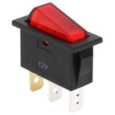 Switch On/Off 12V Fragile 14 mm x 33 mm