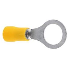 Cable ring 10mm Yellow 10 pcs