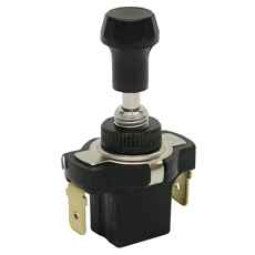 Toggle Switch Short On/Off 8mm flat pin connectors