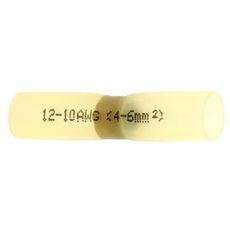 Waterproof Butt Connector Yellow 5Pcs 4.0-6.0mm2
