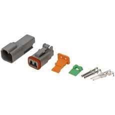 Deutsch Dt 2-Pin Connector Female+Male