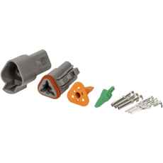 Deutsch Dt 3-Pin Connector Female+Male