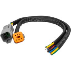 6-Pole Deutsch Connector With Cable Female+Male