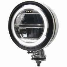 LED Headlight Round 165mm Chrome