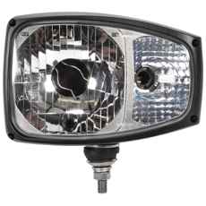 Headlight Left H4 Bottom Mount 150X225Mm