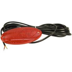 Position Light Red Led Oval 12V 5.0M
