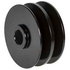 Pulley 2-Groove 75mm for 13mm Belt