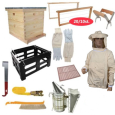 Starter Kit Beekeeping Beehive Wood