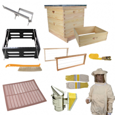 Starter Kit Beekeeping Beehive Wood
