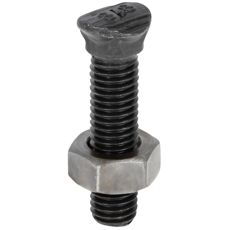 S-Pin with bolt and nut M10X38, ideal for agriculture and construction.