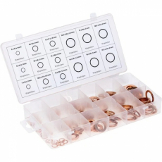 Copper washer set 150 pcs