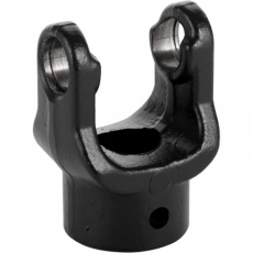 Fork 25X8 W2100 with pipe pin, for robust connection.