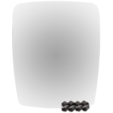 Mirror Glass 232X382 Convex Valtra