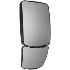 Convex Heated Rearview Mirror Valtra 12V