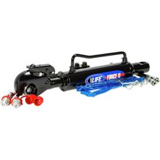Hydraulic top link 63/35-590 with hook, CAT2 for efficient operation.