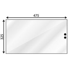 Rear window lower Cih openable L32955