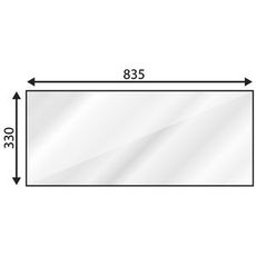Rear window lower Db Case 1-Piece 90-94