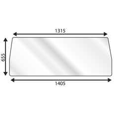 Windshield Fiat 80-90 Series