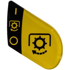 Gearshift cover plate PTO V32522700
