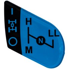 Gearshift cover plate H-M-Ll V32522500