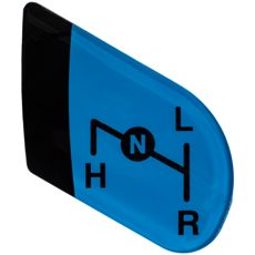 Gearshift cover plate H-R-L V32107300