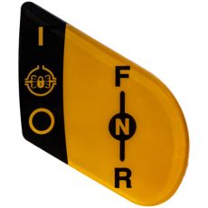 Gearshift cover plate direction V32522600