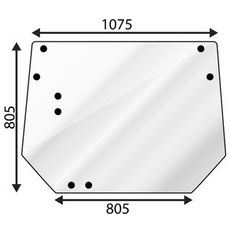 Rear Window John Deere 40-50 Srj Mc1 Cc2