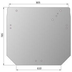 Rear Window John Deere 5620-5820