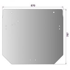 REAR WINDOW JOHN DEERE 5M 6M 6R