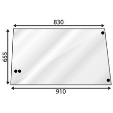 Side Window John Deere Left-Right Sg2