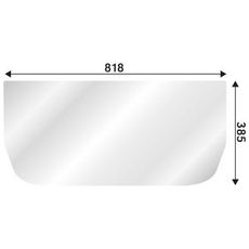 Windshield Volvo C/D Lower