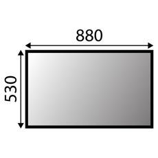 Windscreen Volvo Ecr58 Ecr88 Lower