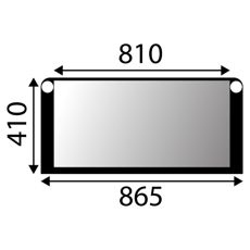 Windscreen Volvo Ec15-Ecr38 Lower