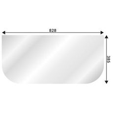 Windshield Volvo B Lower