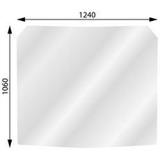 Windshield Volvo Bm L50 - L330 B, C, D, E