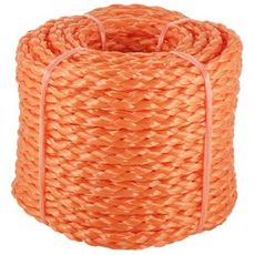 FLAT ROPE PP 14MM 20M ORANGE MAX 1700KG