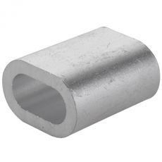 Crimp Lock 5Mm 10Pcs Alum.