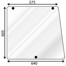Side Window Ford Lp-Cabin
